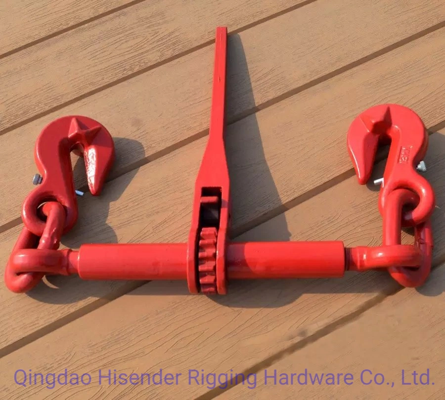 Ratchet Type Load Binder, Red Painted