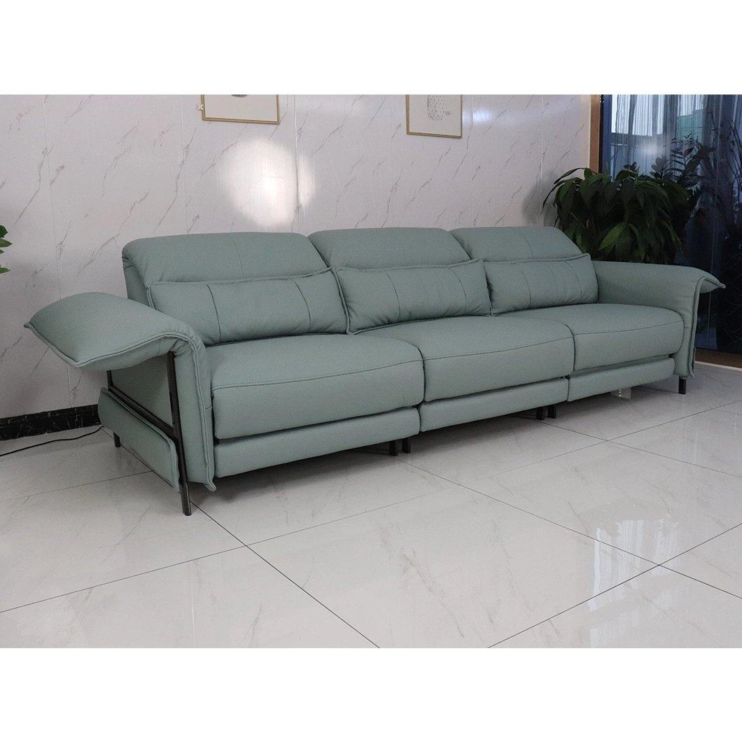 Luxury American Modern Living Room Set 4 Seater Folding Handrail Sofa Home Furniture