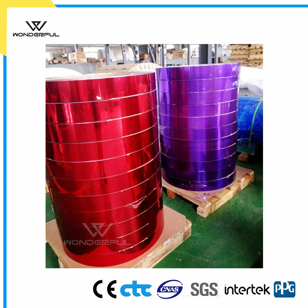 Paint Aluminum Wood Grain Slitting Aluminium Strip Coil for Channel Letter Coil