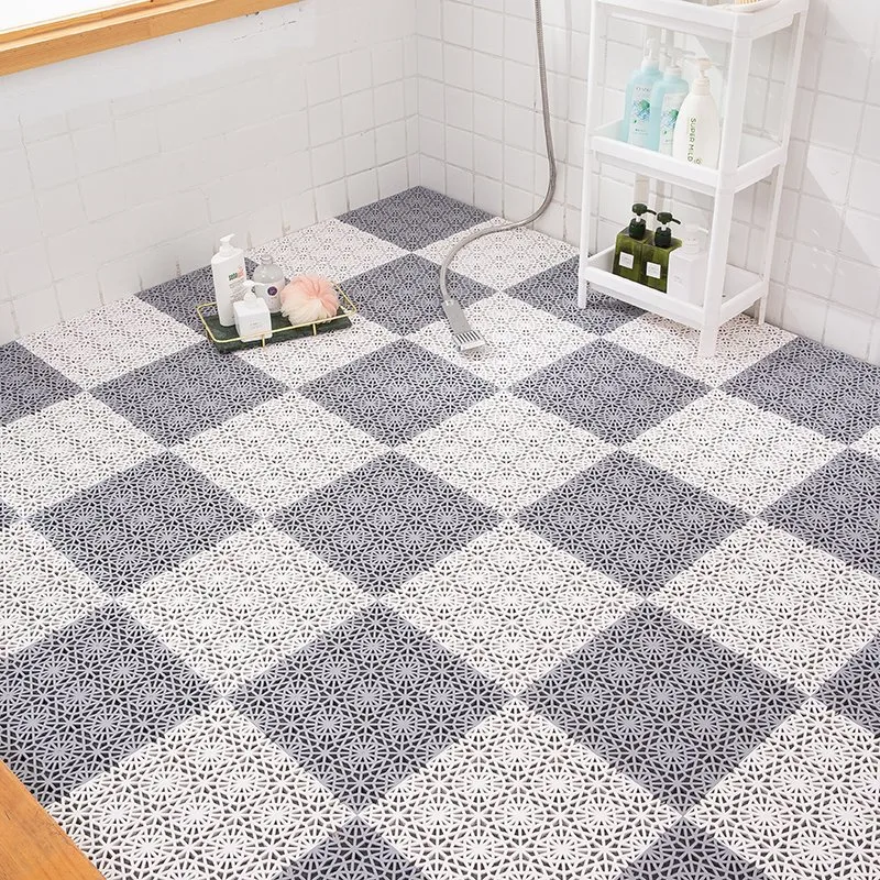 Empalme Baño Mat Baño Cocina Baño Ducha Mat Balcón plástico Cojín