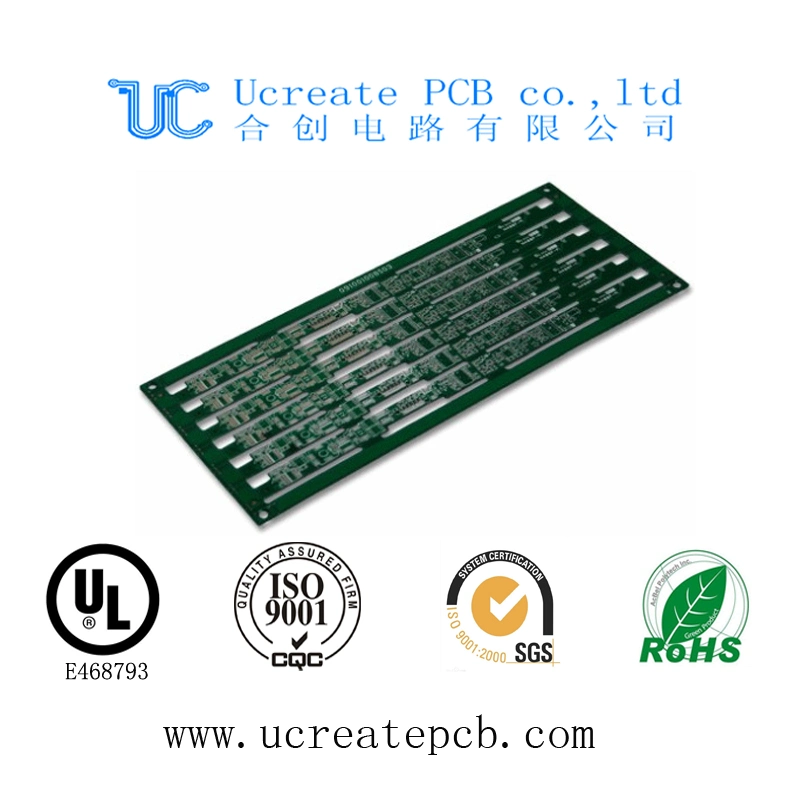 Placa de circuito PCB de alta tensión Hoz de 6 capas con BGA PCB HASL/estaño/plata/HASL de FR4 capas altas