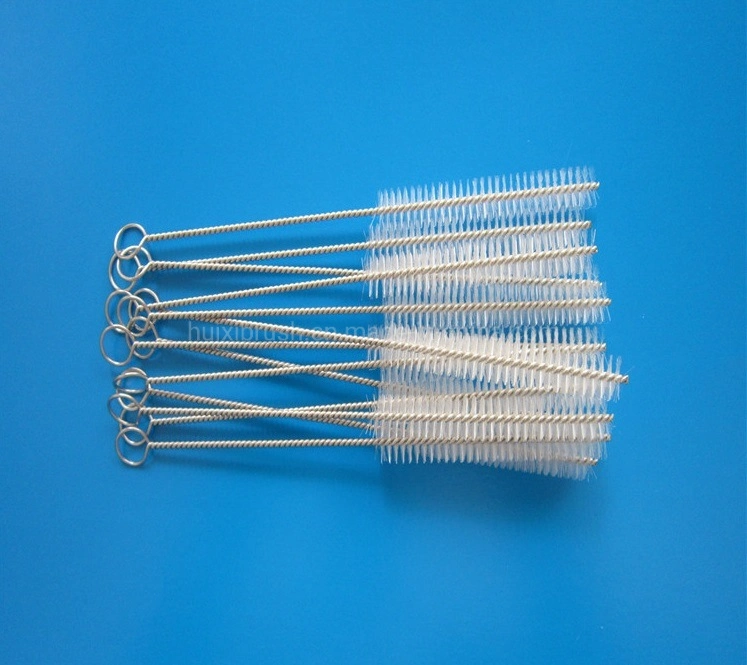 Stainless Steel and Nylon Bristles for Bottle Cleaning Brushes