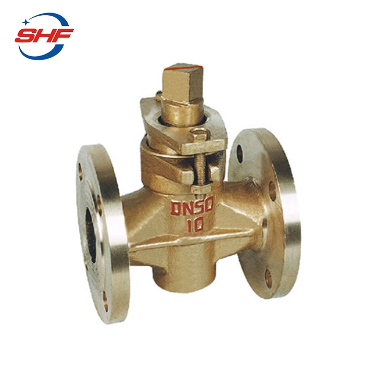 Fland Ends Sleeve Type Soft Sealing Bronze Plug Valves