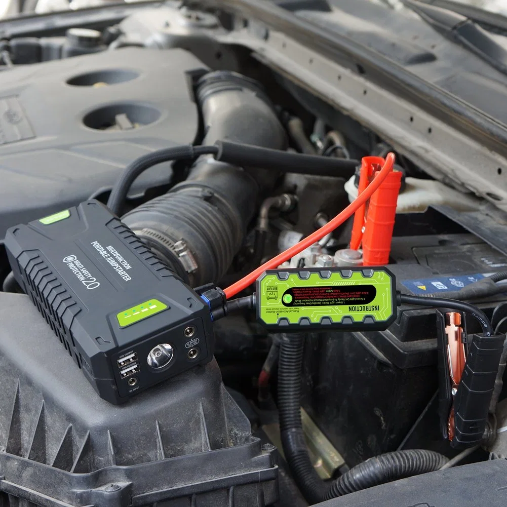 Auto Car Battery Booster Power Bank Jump Starter للطوارئ