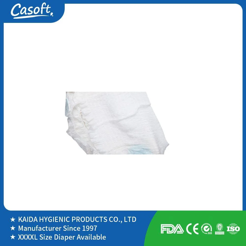 Casoft Wholesale/Supplier Price Top qualité élastique ceinture respirante Back-Sheet bébé Pantalon couches pour enfants avec noyau ultra-fin Amérique Angleterre Russie