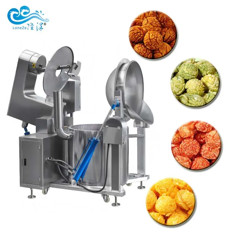 Large Capacity Automatic Industrial Commercial Ball Shape Popcorn Machine