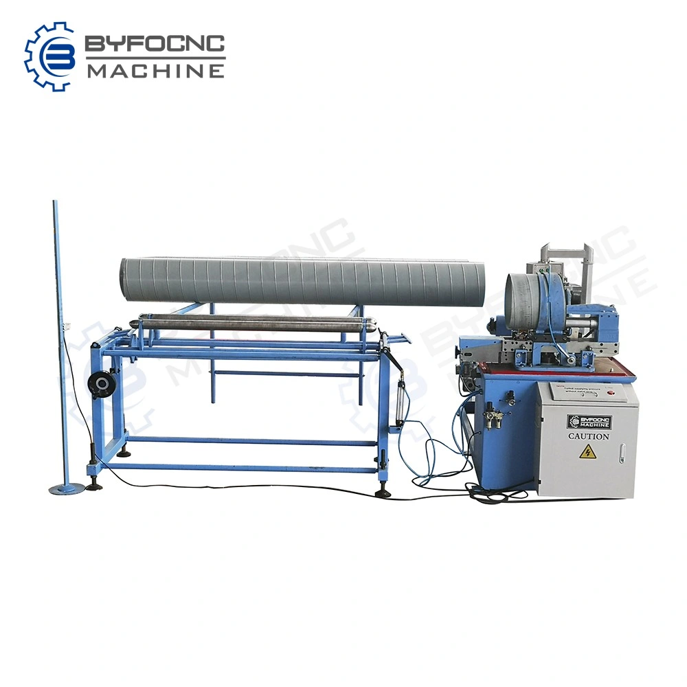 HVAC Air spiral Pipe Former Making Machine Line