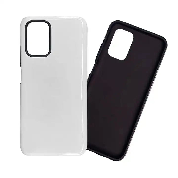 Sublimation Mobile Cover TPU+PC Tough Coated 3D Blank Sublimation Cell Phone Case