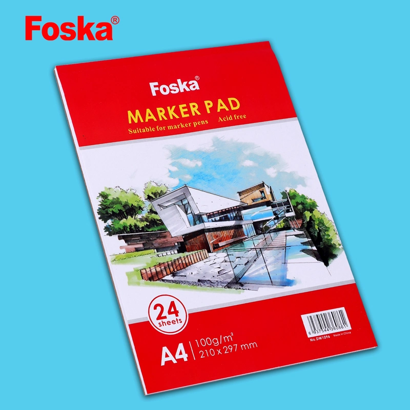 Foska A3 A4 Hardcover Paper Marker Pad Book