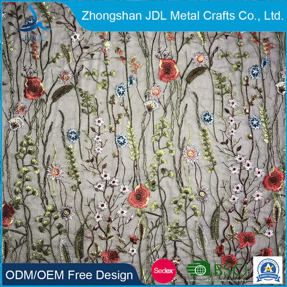 Clothing Accessories Cheongsam Embroidery Paste Women&prime; S Cloth Paste Crafts Decorative Flowers (Blue) Wholesale Green Customize Gown Lace