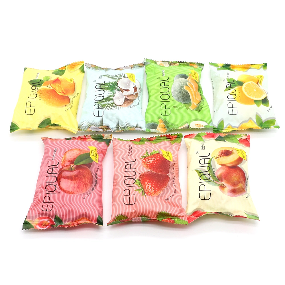 125gr Rose Smell Beauty Bath Soap Customized /Personalized Soap Bar Perfume Floral Soap Jabon with Plastic Bag Pack