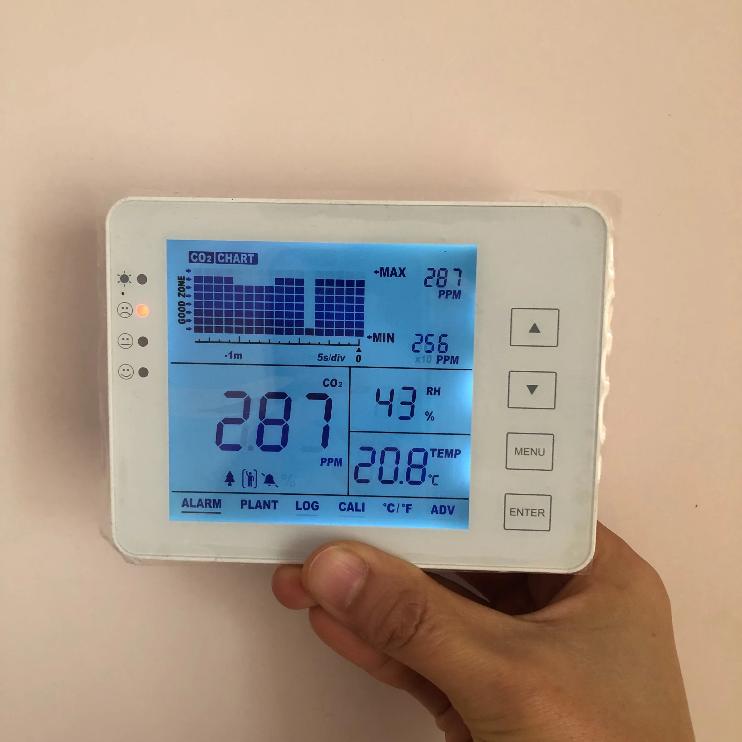 SA1200p Air Quality Carbon Dioxide Meter for Indoor Room Air Quality Testing