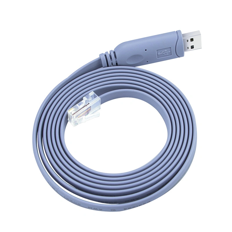 6ft 1.8M FTDI Chip USB to RJ45 Serial Console Cable for Routers