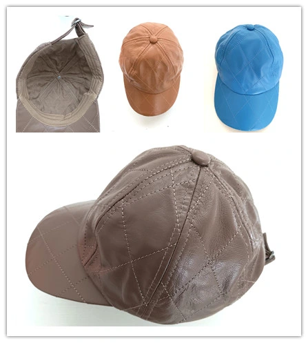 Real Leather Apparel Fishermen Bucket Hat Baseball Snapback Caps