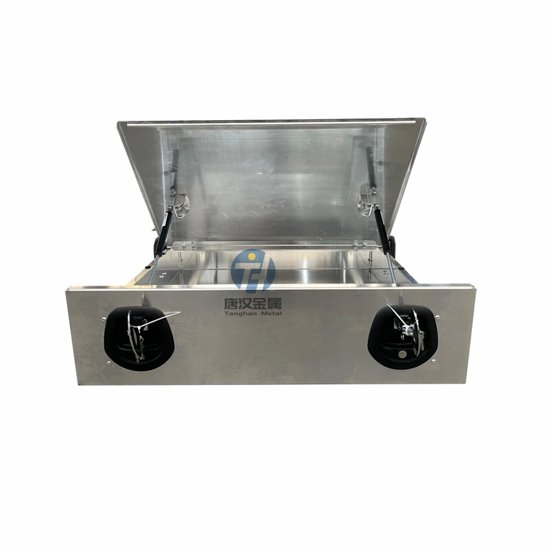 3.0mm Aluminum Ute Tray Trundle Drawers/Slides with Weather Seal with Compression Handle