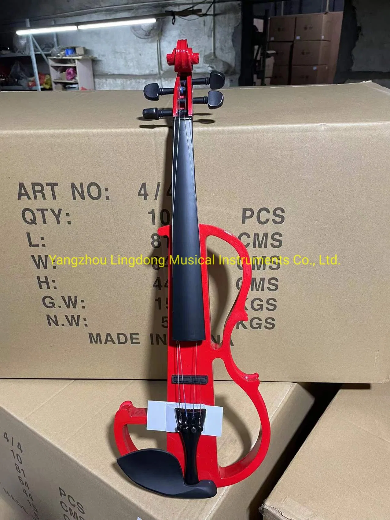 China de fábrica de violín eléctrico para producir el violín, cello eléctrico