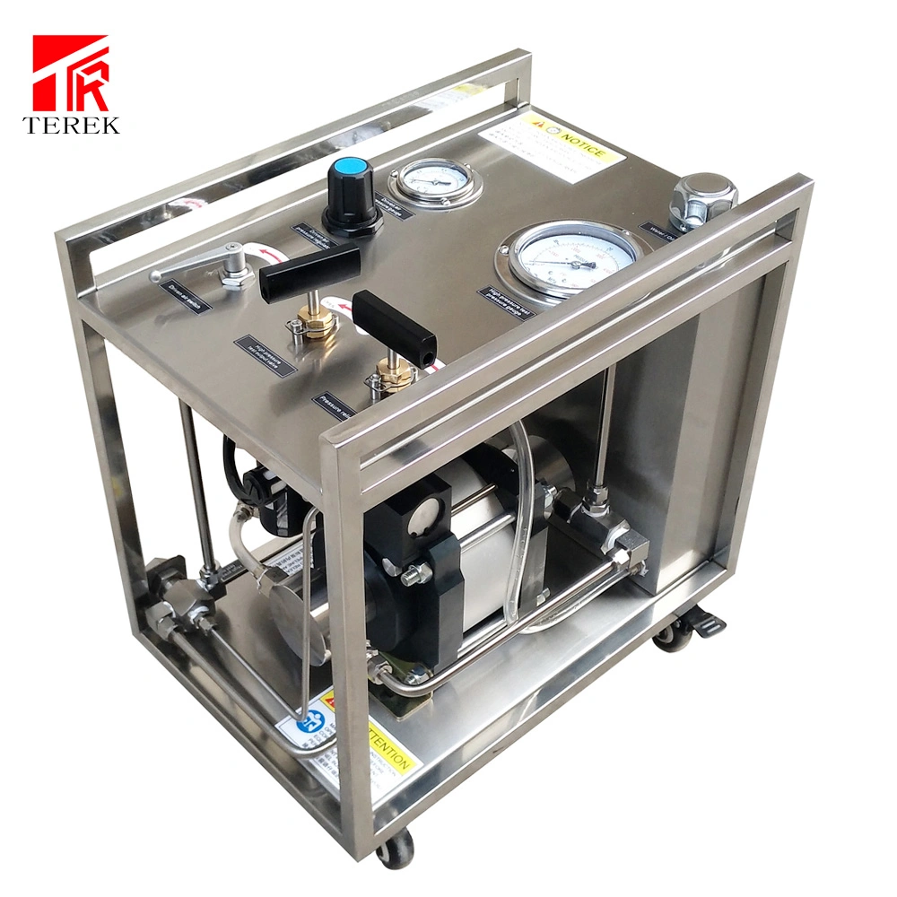 10-3200bar Double Acting Liquid Booster Pump Hydrostatic Transmission Hydro Testing Equipment