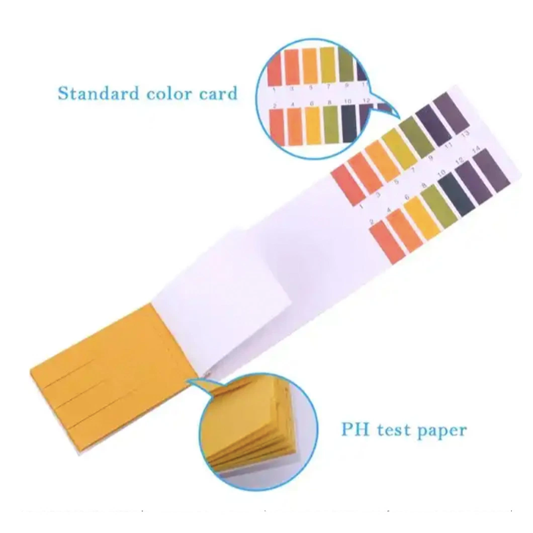 pH Rapid Test Paper, Chemical Dry pH Test Strips