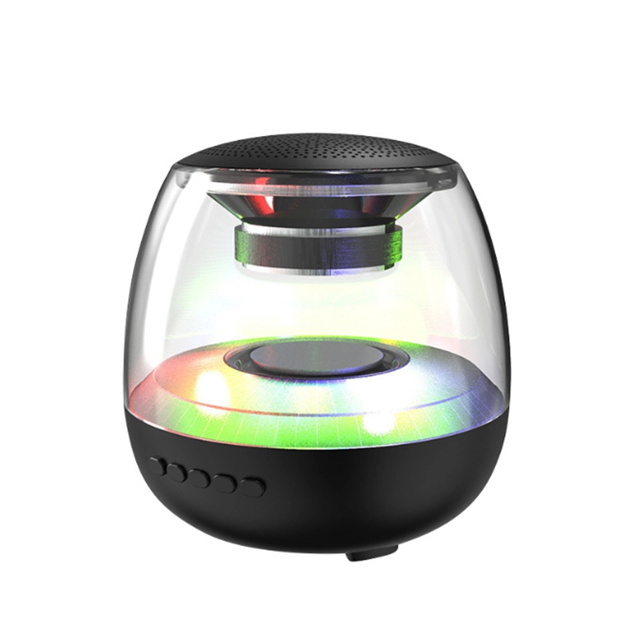 Private Portable TF Aux in RGB Light Radio Wireless Outdoor PRO Audio Bluetooth Speaker