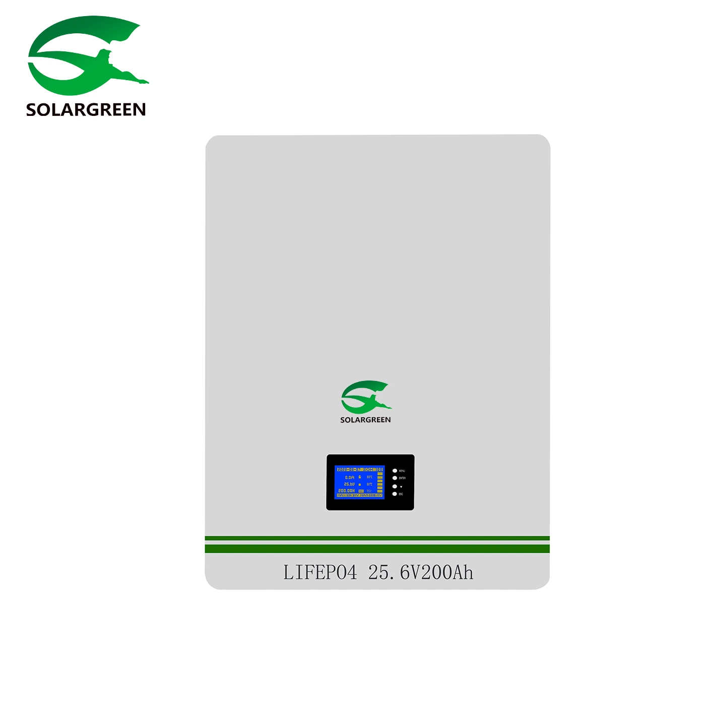 Embedded BMS 24V 48V Lithium Battery Wall Pack for Improved Lifespan