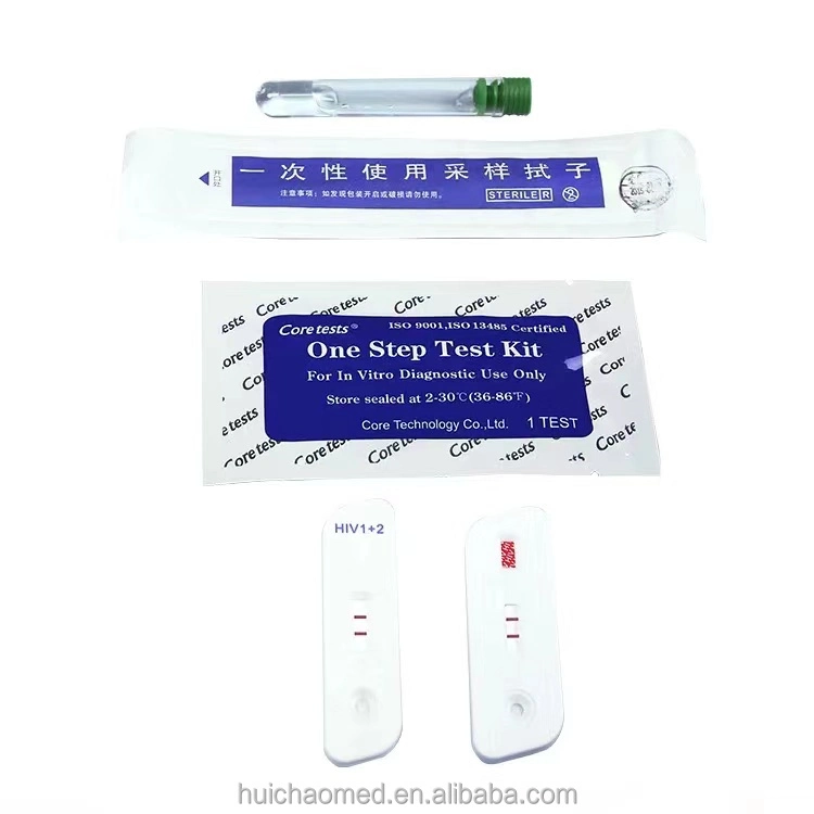 Aids HIV Rapid Easy Home Use Test Kit HIV Saliva Rapid Diagnostic Cassette