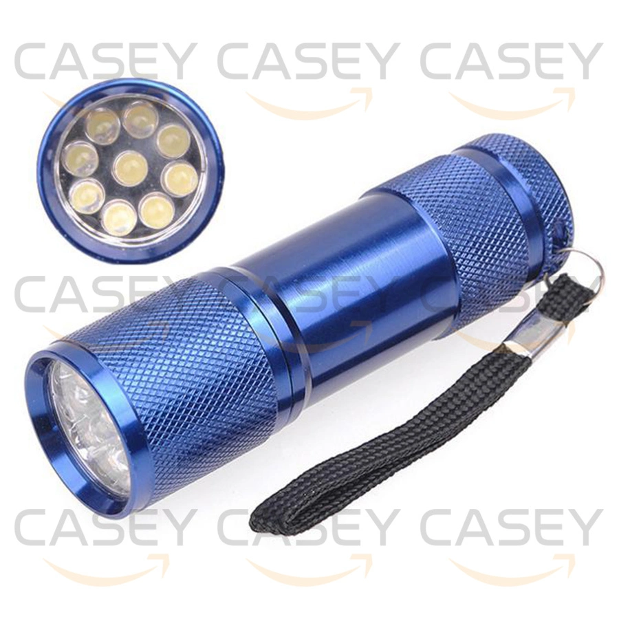 Torche LED haute puissance en aluminium métallique lampe de poche tactique T6 10 W. CRI récupérable 18650/AAA