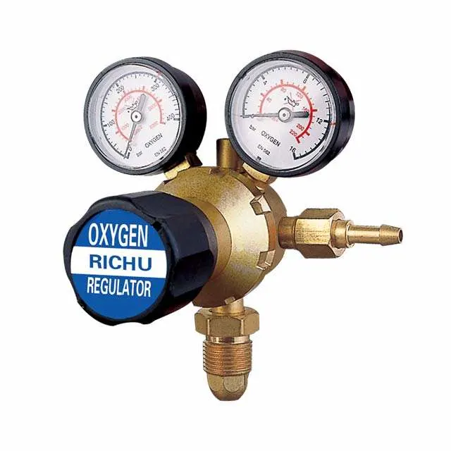 British Type Industrial Gas Oxygen Acetylene Argon CO2 Regulator