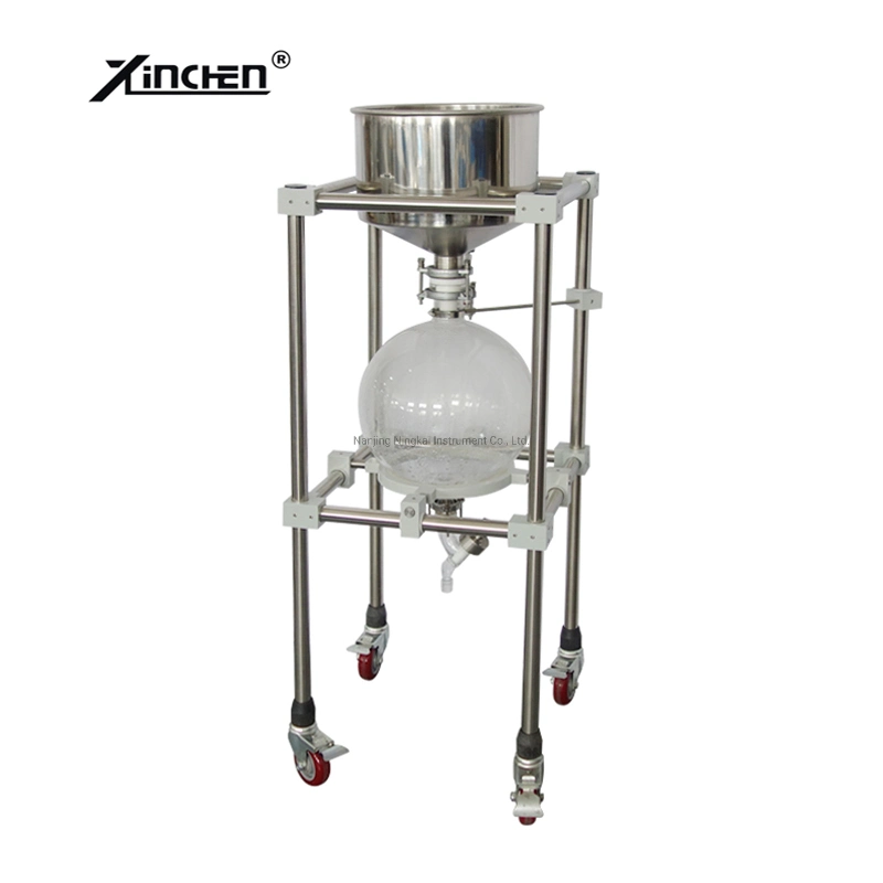 Laboratório Winterization filtragem vácuo óleo sucção Nutsche filtro Equipamento sistema