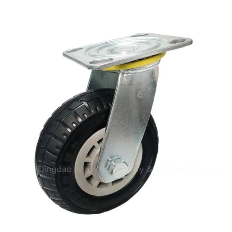 Factory Price Rubber Industrial Caster Wheel for Carts Workbench Furniture Trolley