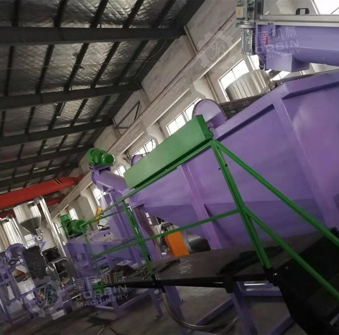 Processing Pet Bottles From Its Initial Form to Flakes with Capacity 300kg-1000kg/H