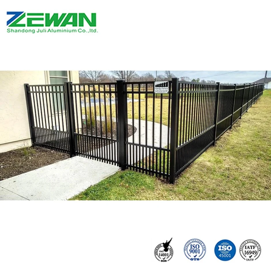 Aluminium Fence Panel Aluminum Metal Picket Ornamental Fencehot Sale Products