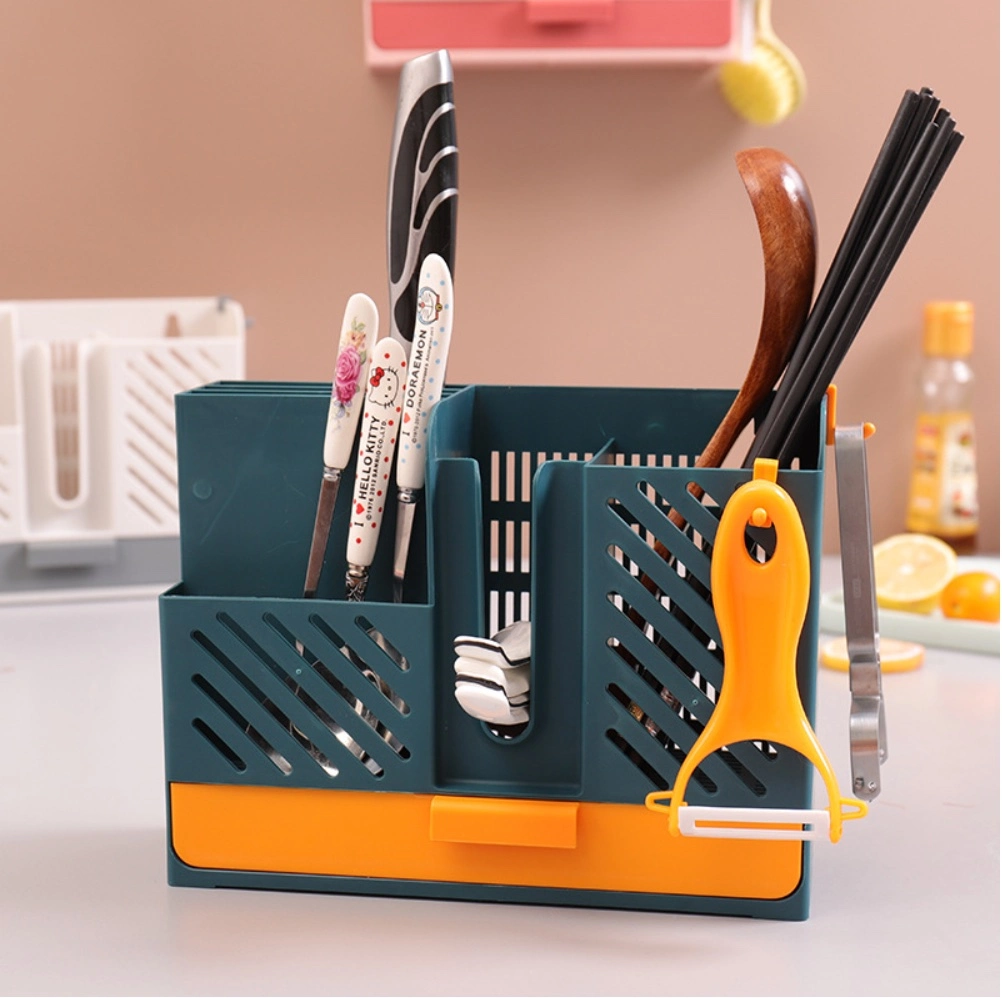 مطبخ مطعم Chopsticks Organizer صندوق تخزين أدوات المائدة