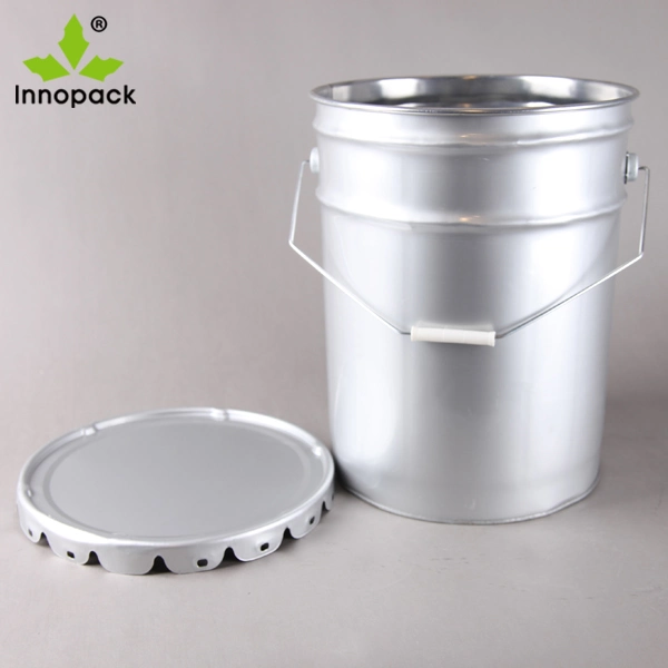 25L Metal Waste Container with Lace Metal Lid