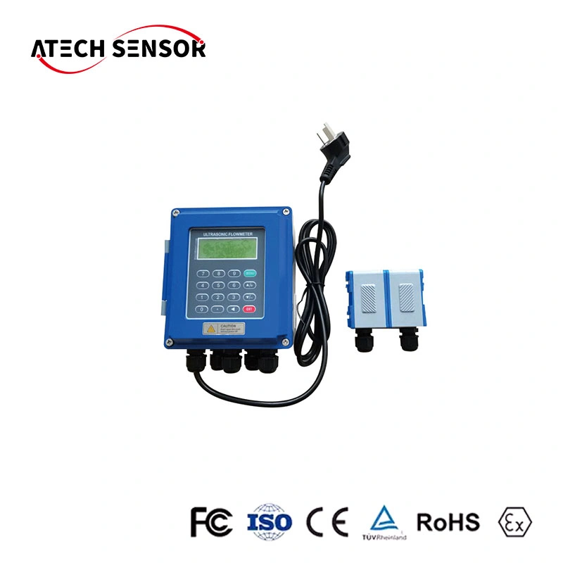 Atech Ultrasonic Digital Water Flow Meter Clamp on