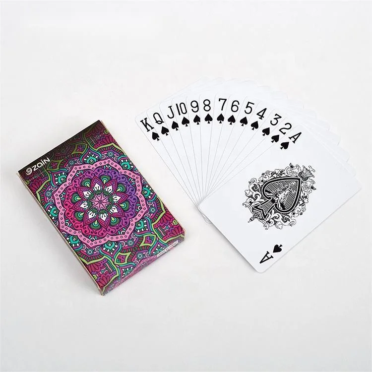 Professional Customization Zain 100% PVC Plastic Play Card for Advertisement