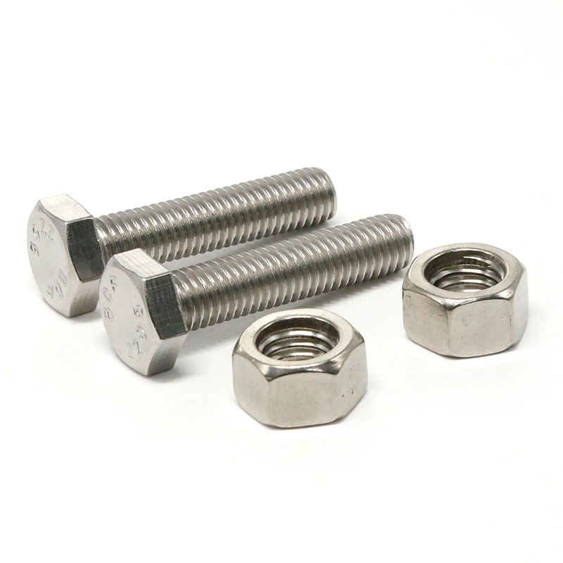 Fastener HDG Carbon Steel Grade 8.8 10.9 12.9 14.9 Stainless Steel A4 70 80 A2 70 Super Duplex S32750 32760 2507 2205 660 M10 M20 M33 M8 Hex Hexagon Head Bolt