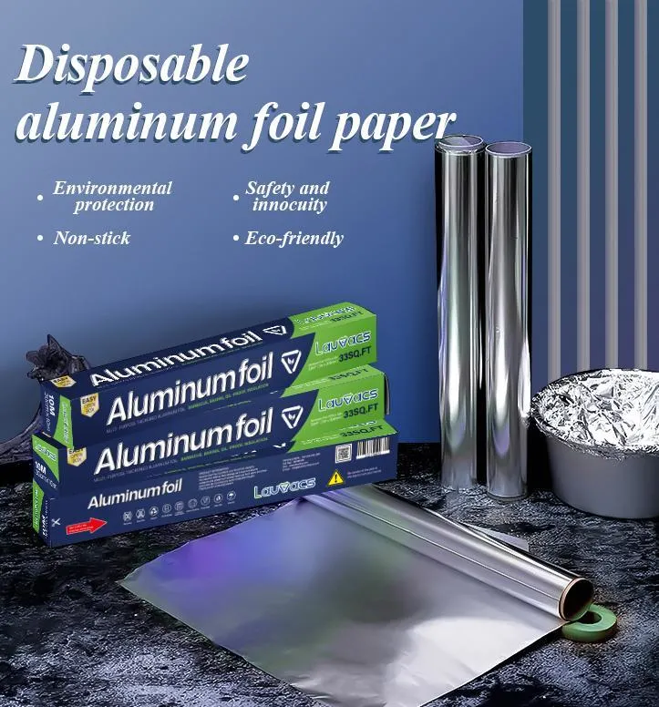 Rollo de papel de aluminio personalizable Allwin-flu para envolver con lámina de aluminio