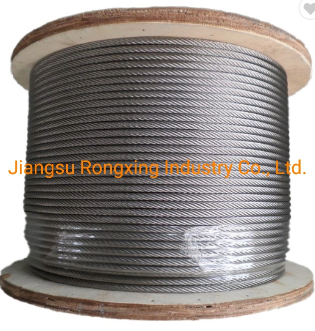 0.34mm 3 PCS Wire Strand 1X3 Galvanized or Stainless Steel Wire Rope Cable