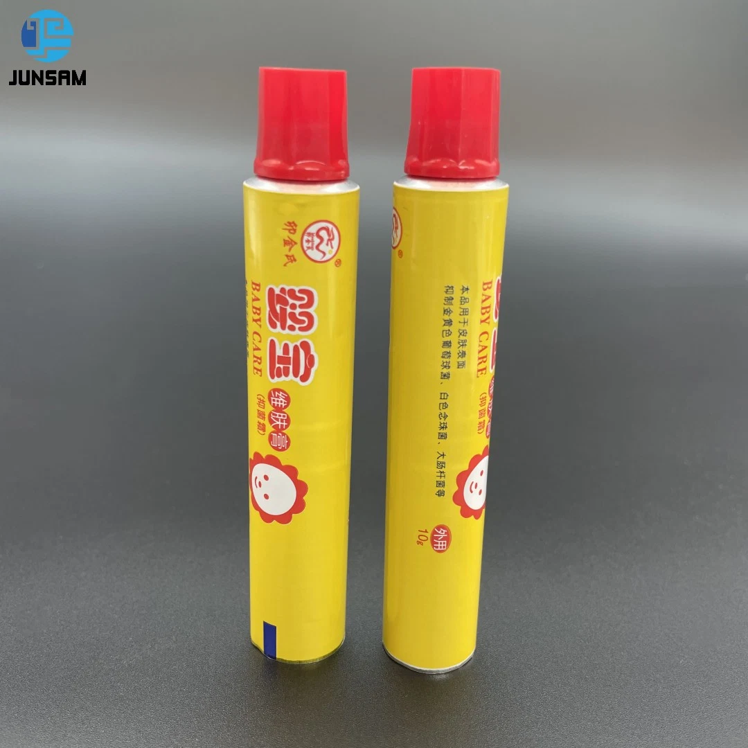 Pharmaceutical Aluminum Ointment Tube for Baby Cream