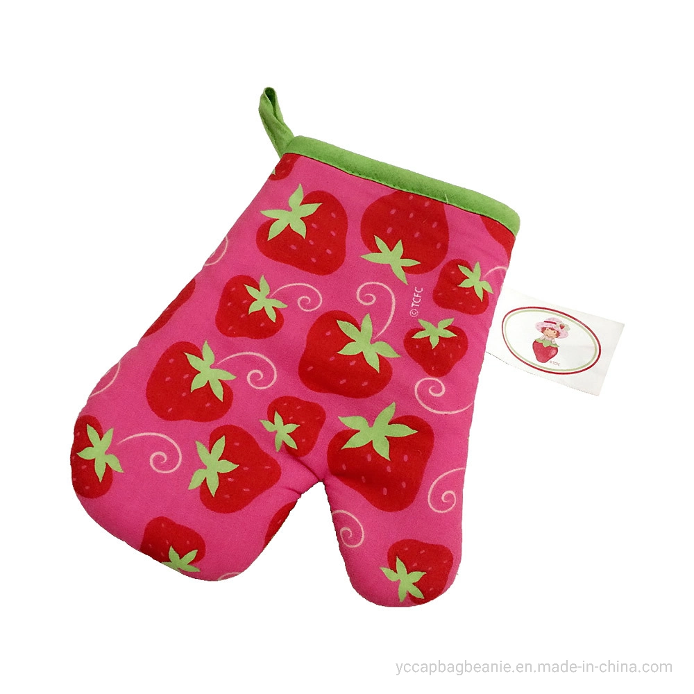 Promotional Children Apron Potholder Oven Mittens Set