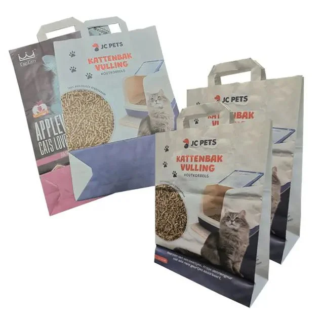 Manufacture Directly Supply Dog Food Printed Packaging Pet Food Bag Travel Convenient Cat Dog Food Bag