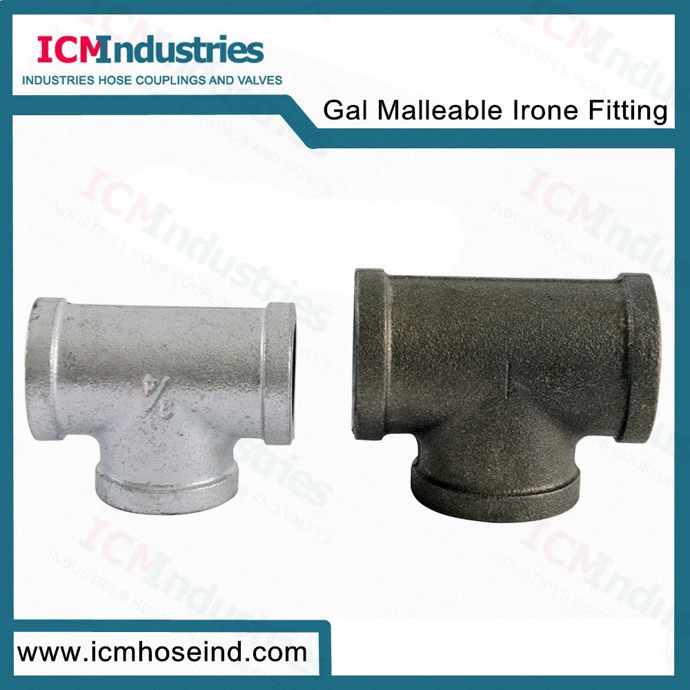 Galvanized & Black Malleable Iron Pipe Fitting Hex Plug