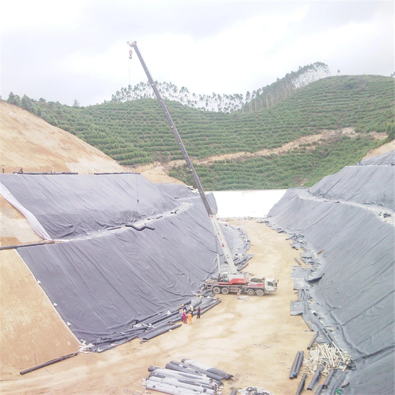 Rough 2.0mm Single Sided Textured HDPE Pond Liner Geomembrane for Agriculture