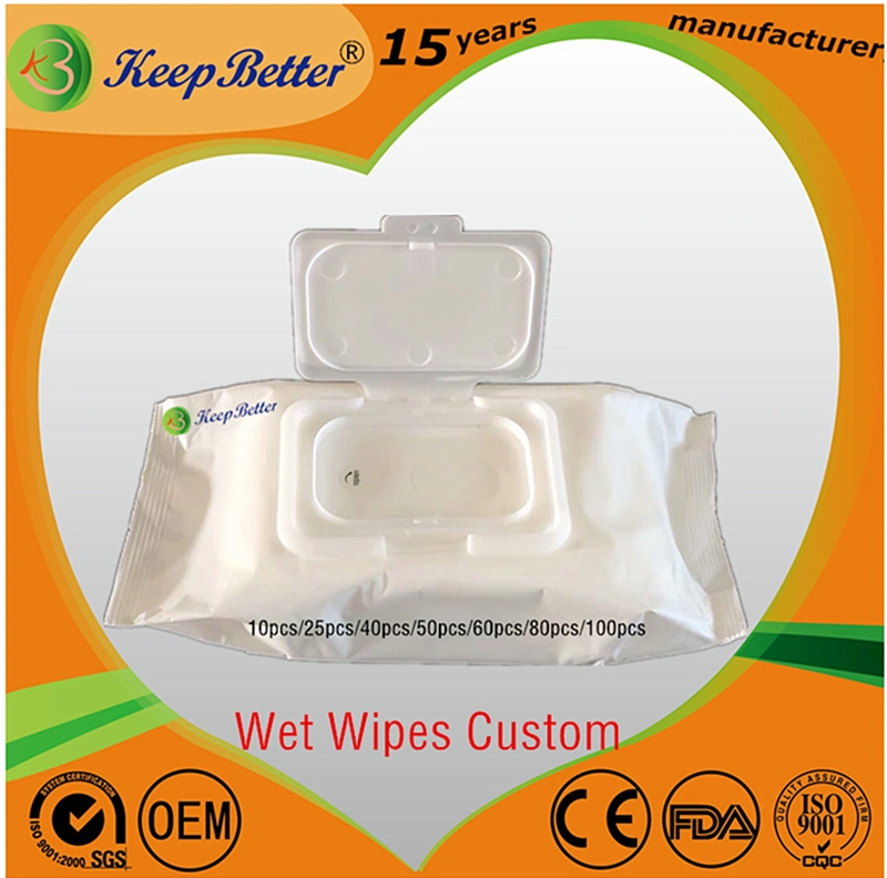 High quality/High cost performance Manufacturers of Disposable Alcohol Wet Wipes