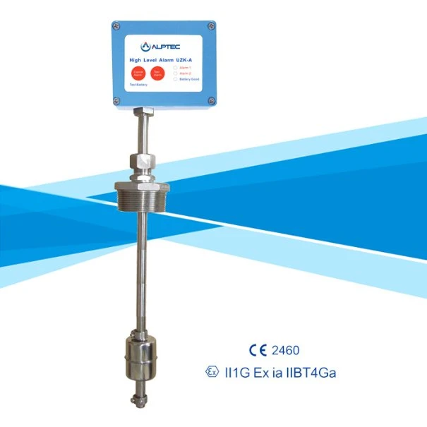 Liquid/High Level Monitoring/Detecting Alarm for Self Bunded Tank