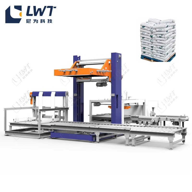 Automatic Heavy Bag Packing and Palletizing Machine