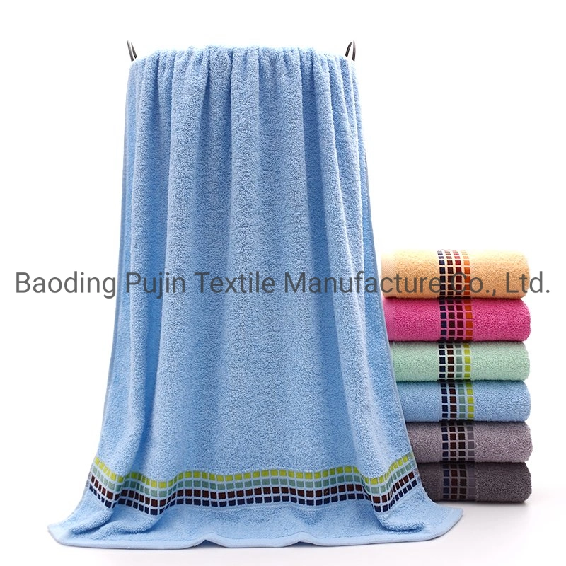 Luxury Multi-Colors Custom Logo Towels Egyptian Cotton Bath Beach Towel
