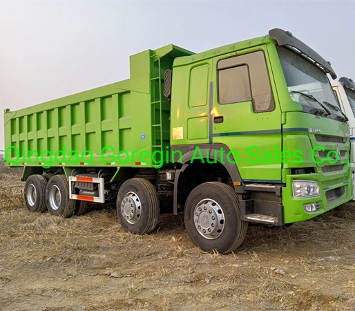 Low Price Used HOWO 8X4 28 Cbm Capacity 12 Wheeler Dump Truck Used Sinotruk HOWO 8X4 Dump Truck