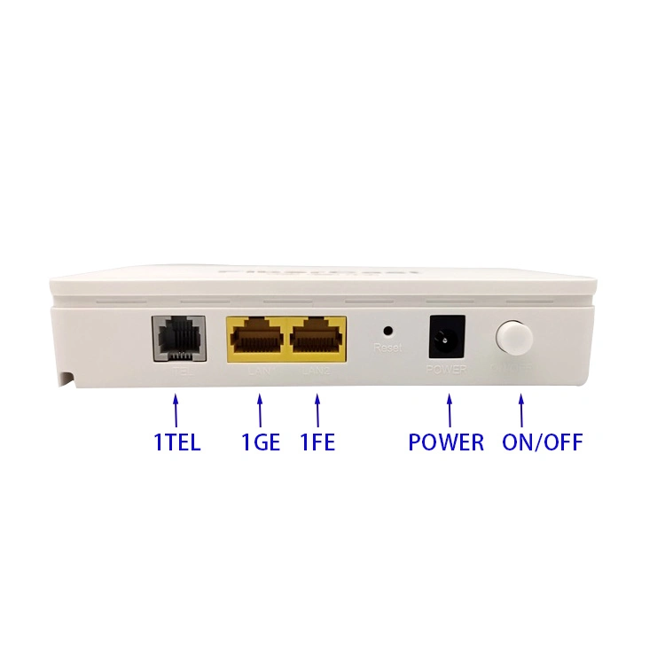 OEM HK321 GPON/Epon 1GE 1Fe 1tel ONU Router FTTH-ONT Netzwerk-Glasfaser