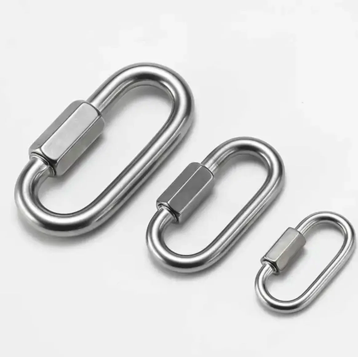 Customized Hardware Accessories Stainless Steel 304 316 Ring Snap Hooks